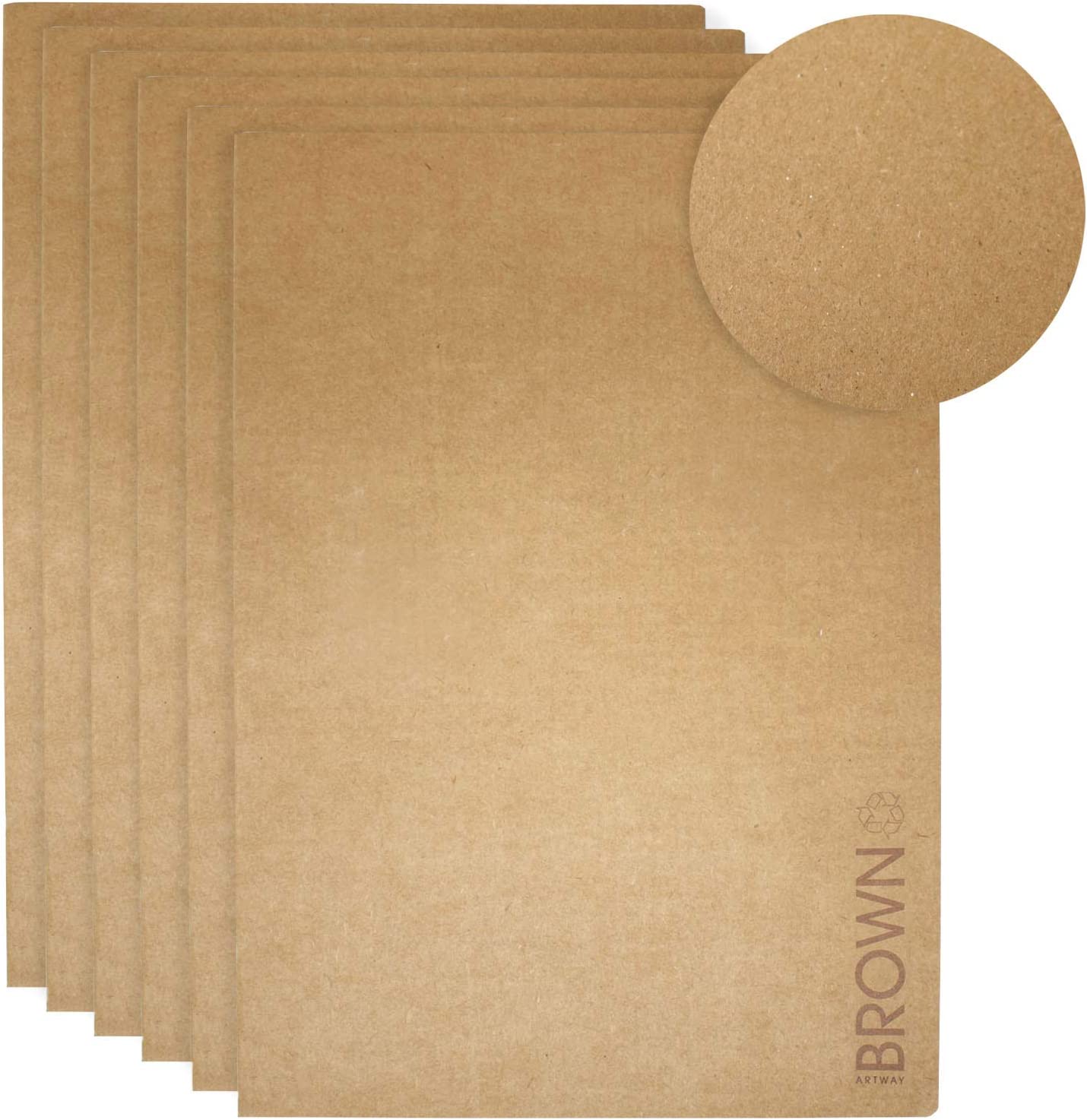 DRAWGUUD KRAFT PAPER 180 GSM WIRO BOOK, KRAFT SHADE
